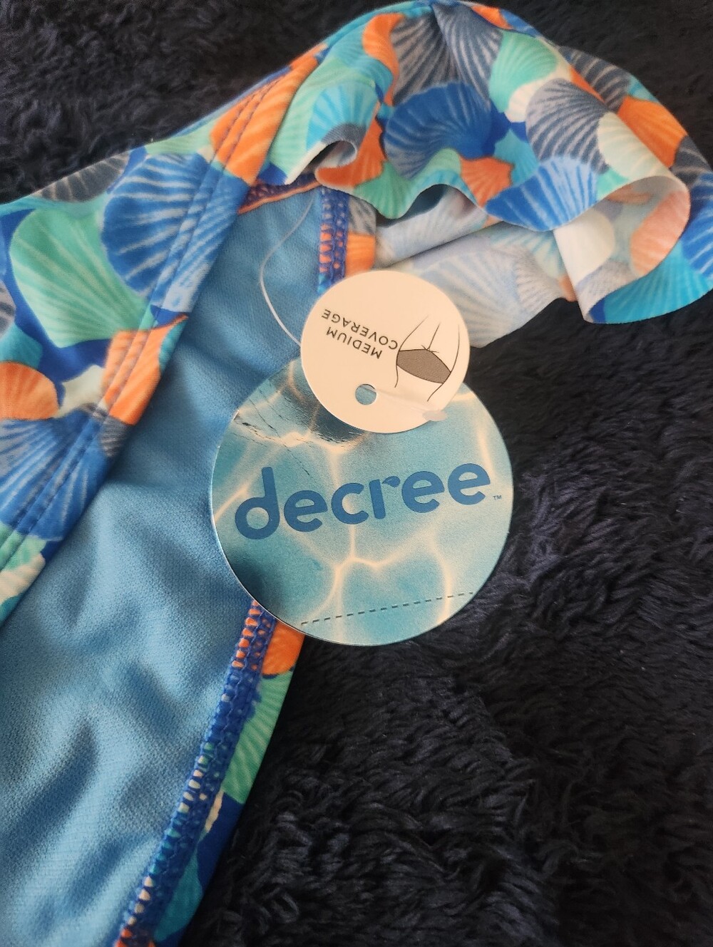 Decree Shell-Print Bikini Bottoms - Picture 4 of 9